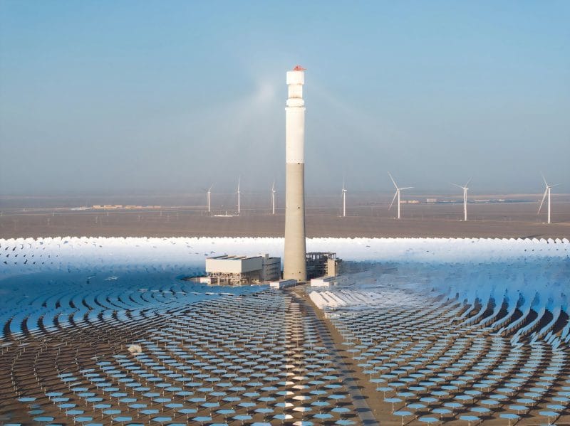 Solar Thermal Power/Heating Station One Stop Concentrated Solar Power1