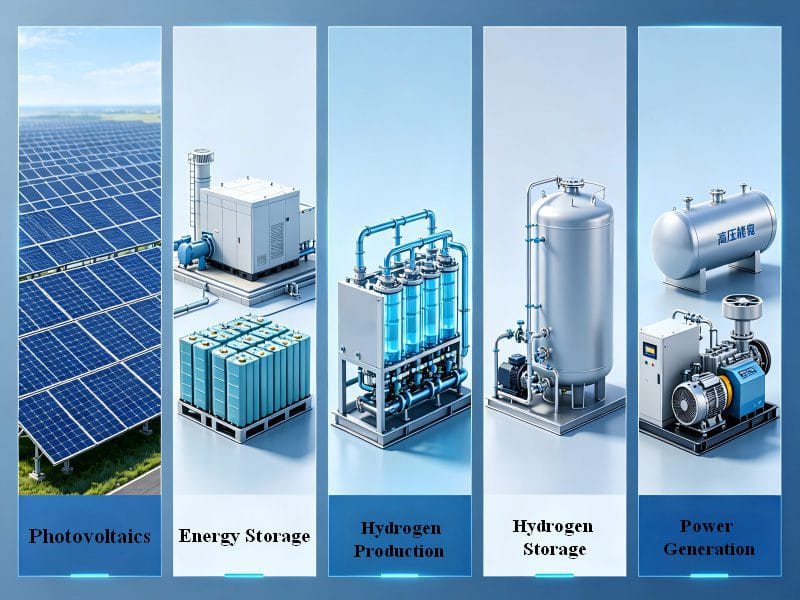 Solar PV Battery Hydrogen System Solar PV Battery Hydrogen System Core System Architecture