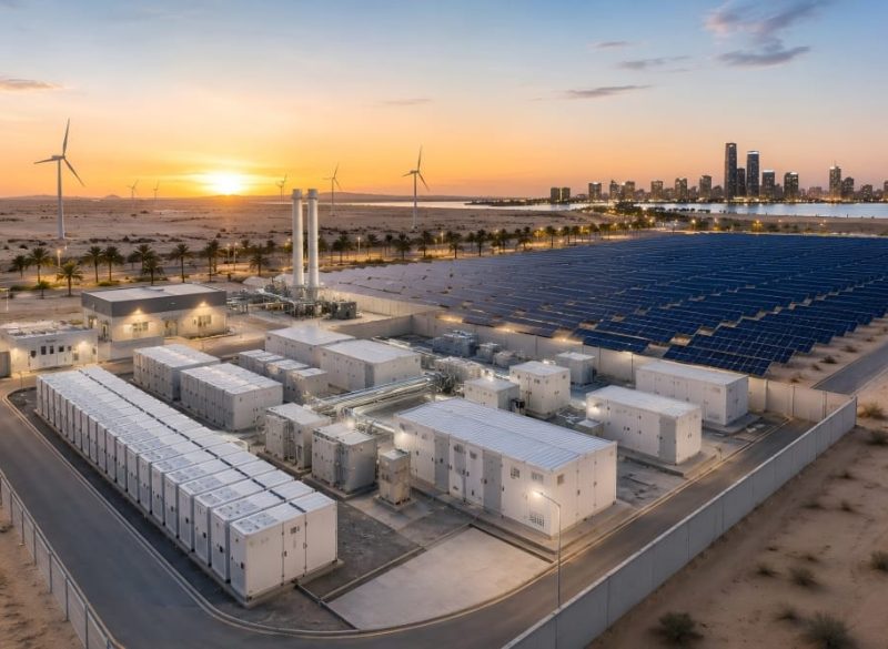 Cooperation with Middle East Energy Solar PV + Battery Storage Microgrid